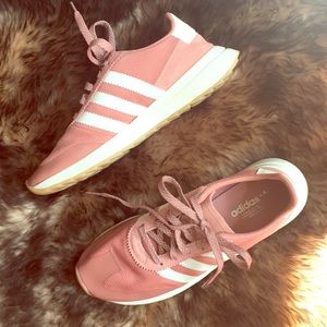 Rose Pink Adidas Sneakers